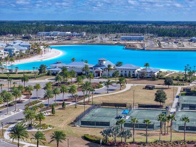 97 Marquesa Cir, Saint Johns, FL 32259 - bird's eye view of a large body of water and a forest