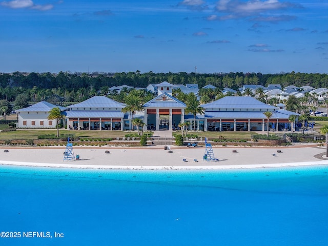 97 Marquesa Cir, Saint Johns, FL 32259 - aerial view of waterfront with a beach