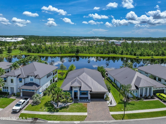97 Marquesa Cir, Saint Johns, FL 32259 - aerial view of residential area with a nearby body of water