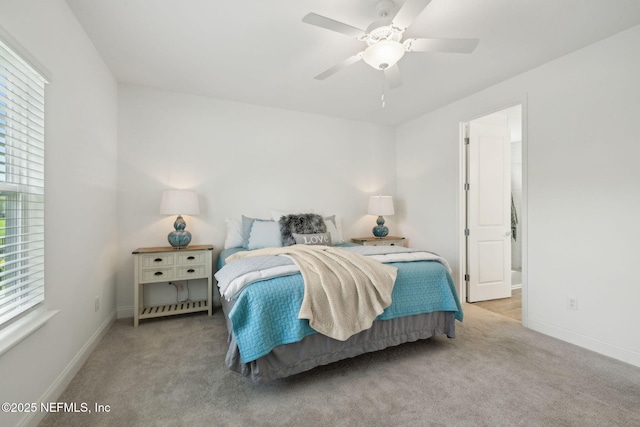 220 Killarney Ave, Saint Johns, FL 32259 - carpeted bedroom featuring baseboards and ceiling fan