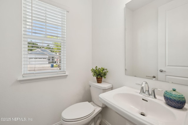 220 Killarney Ave, Saint Johns, FL 32259 - half bath featuring a sink and toilet