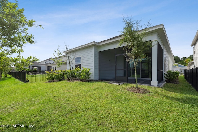 220 Killarney Ave, Saint Johns, FL 32259 - back of property featuring a sunroom