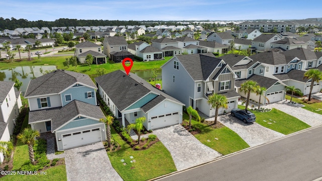 220 Killarney Ave, Saint Johns, FL 32259 - aerial view of residential area featuring a nearby body of water