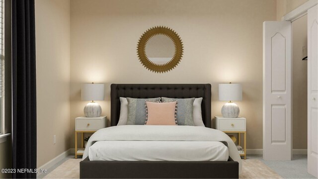 100 Round Robin Run, Saint Johns, FL 32259 - bedroom featuring baseboards and light colored carpet