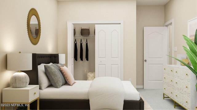 100 Round Robin Run, Saint Johns, FL 32259 - carpeted bedroom featuring a closet and baseboards