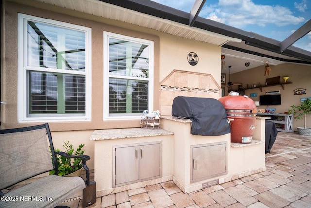 1714 Chatham Village Dr, Fleming Island, FL 32003 - view of patio with area for grilling