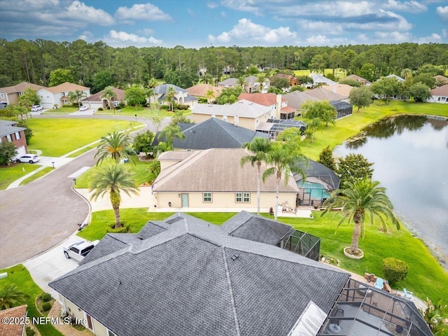 1714 Chatham Village Dr, Fleming Island, FL 32003 - aerial view of residential area with a nearby body of water