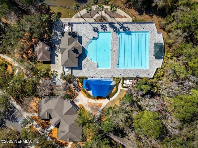 1714 Chatham Village Dr, Fleming Island, FL 32003 - view of subject property with a pool