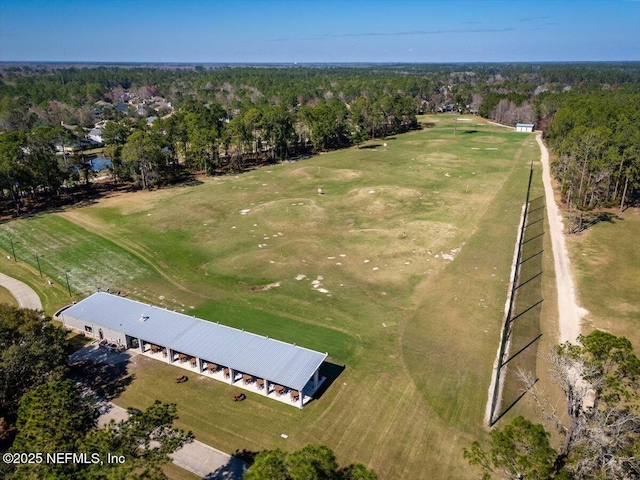 1714 Chatham Village Dr, Fleming Island, FL 32003 - aerial view of property and surrounding area with a golf course