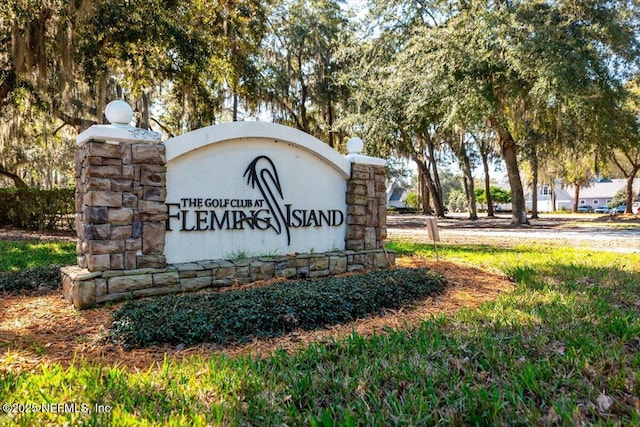 1714 Chatham Village Dr, Fleming Island, FL 32003 - view of community / neighborhood sign