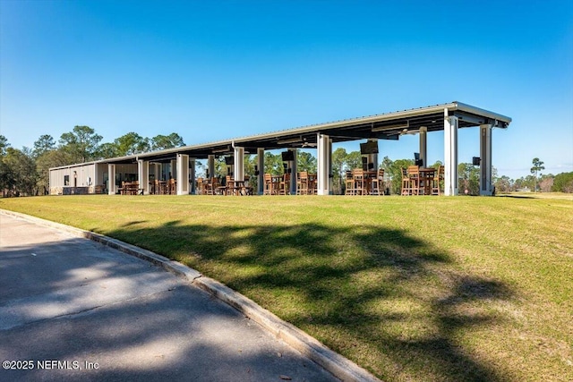 1714 Chatham Village Dr, Fleming Island, FL 32003 - view of home's community with a lawn