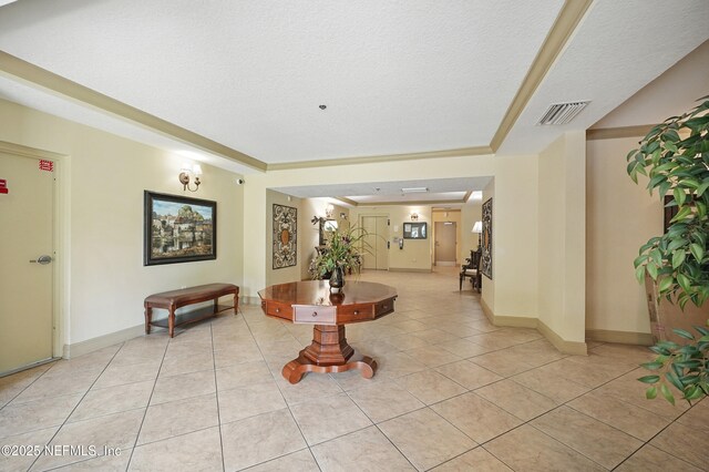 4300 S Beach Pkwy Unit 3214, Jacksonville Beach, FL 32250 - community lobby featuring a textured ceiling