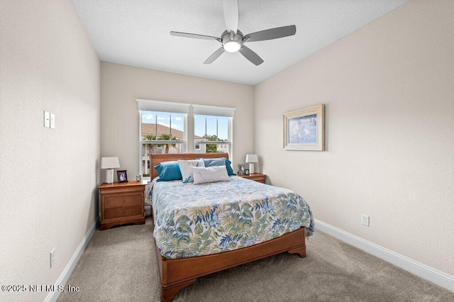 3603 Marsh Reserve Blvd, Jacksonville, FL 32224 - carpeted bedroom featuring baseboards and ceiling fan