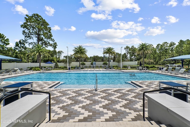 3603 Marsh Reserve Blvd, Jacksonville, FL 32224 - community pool with a patio
