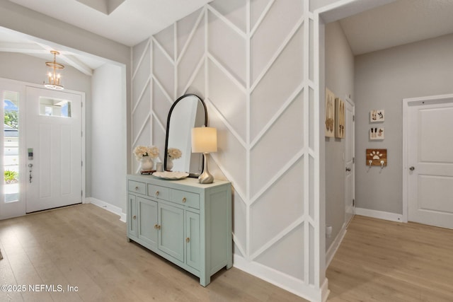 101 Bucktail Ave, Ponte Vedra, FL 32081 - foyer featuring light wood-style flooring and baseboards