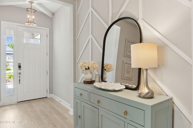 101 Bucktail Ave, Ponte Vedra, FL 32081 - entrance foyer featuring light wood-style floors and baseboards