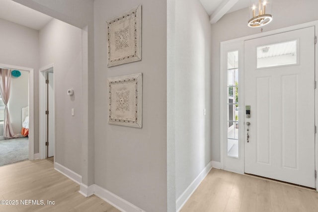 101 Bucktail Ave, Ponte Vedra, FL 32081 - foyer featuring light wood-style floors and baseboards