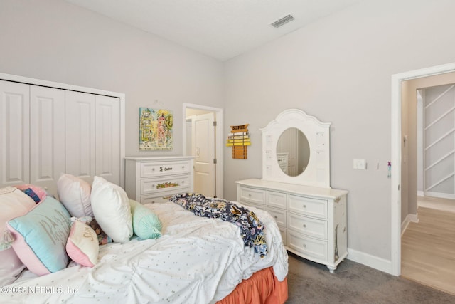 101 Bucktail Ave, Ponte Vedra, FL 32081 - bedroom with baseboards and dark colored carpet