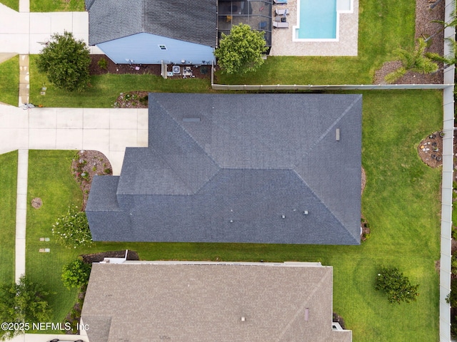 101 Bucktail Ave, Ponte Vedra, FL 32081 - view from above of property featuring a pool area