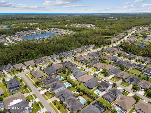 101 Bucktail Ave, Ponte Vedra, FL 32081 - aerial overview of property's location with nearby suburban area