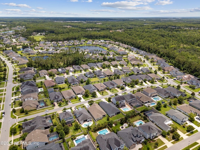 101 Bucktail Ave, Ponte Vedra, FL 32081 - aerial view of property and surrounding area with a forest and nearby suburban area