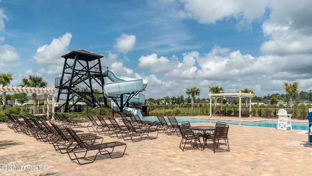 4171 Fishing Creek Ln, Middleburg, FL 32068 - community pool featuring a patio