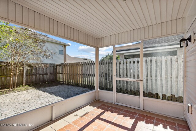 96290 Coral Reef Rd, Yulee, FL 32097 - view of unfurnished sunroom