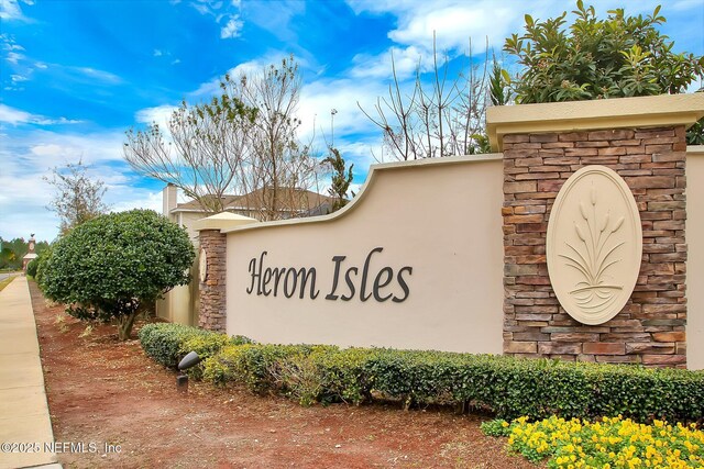 96290 Coral Reef Rd, Yulee, FL 32097 - view of community sign