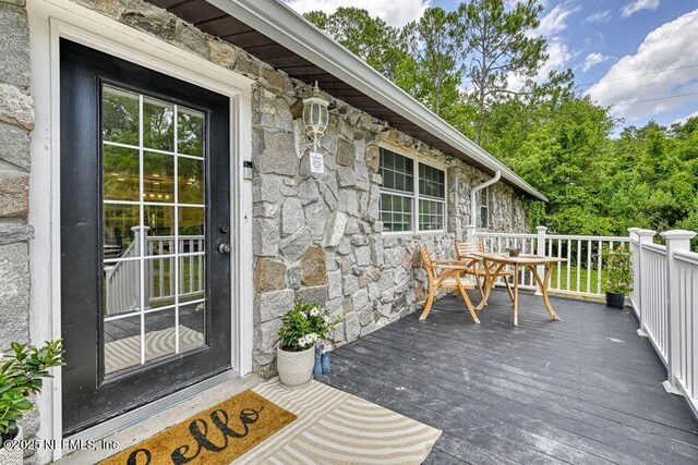 4966 Harvey Grant Rd, Fleming Island, FL 32003 - view of deck