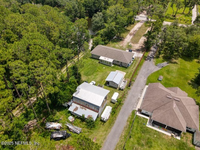 4966 Harvey Grant Rd, Fleming Island, FL 32003 - bird's eye view of a forest