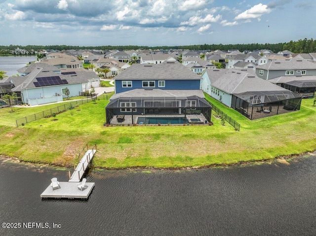 105 Awlleaf Ct, Saint Augustine, FL 32095 - aerial view of residential area with a nearby body of water