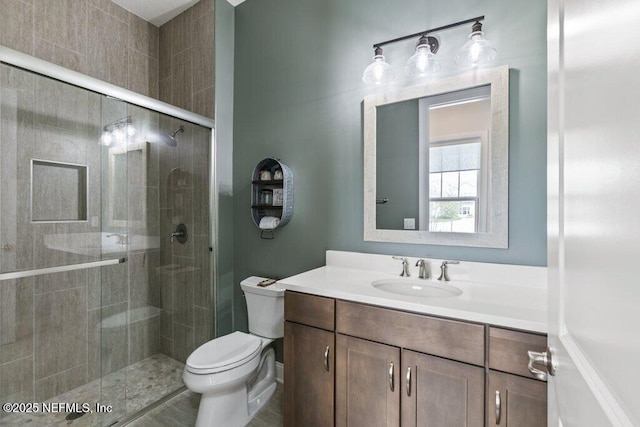 105 Awlleaf Ct, Saint Augustine, FL 32095 - bathroom with vanity and a stall shower