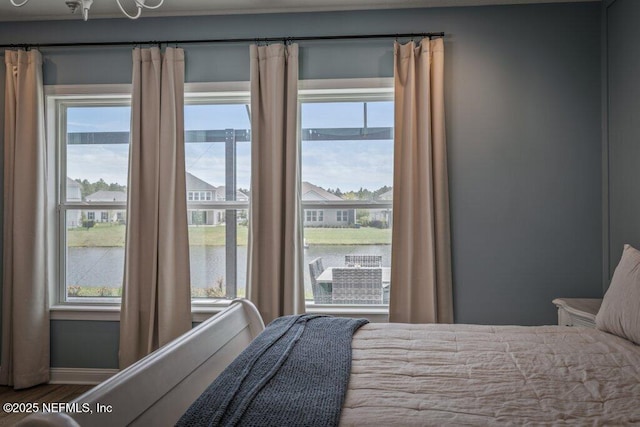 105 Awlleaf Ct, Saint Augustine, FL 32095 - bedroom featuring multiple windows and a water view