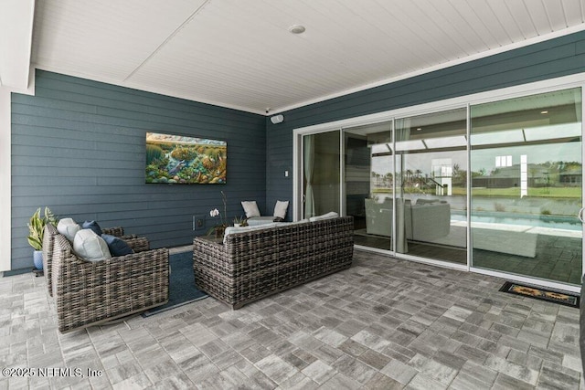 105 Awlleaf Ct, Saint Augustine, FL 32095 - view of patio with an outdoor hangout area