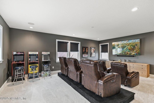 105 Awlleaf Ct, Saint Augustine, FL 32095 - carpeted cinema room featuring recessed lighting