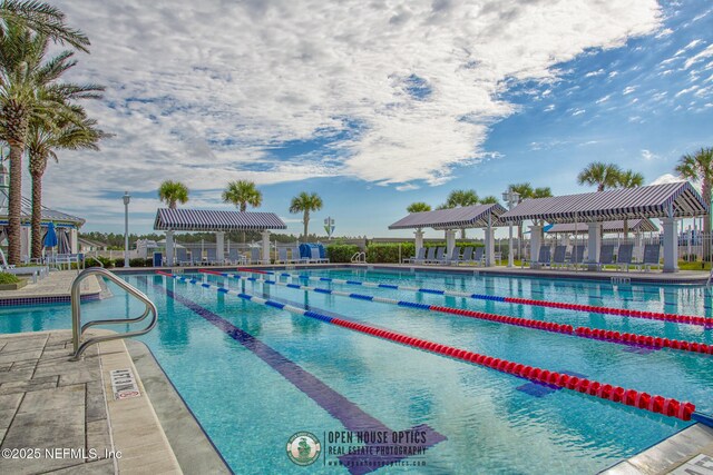 105 Awlleaf Ct, Saint Augustine, FL 32095 - community pool featuring a gazebo