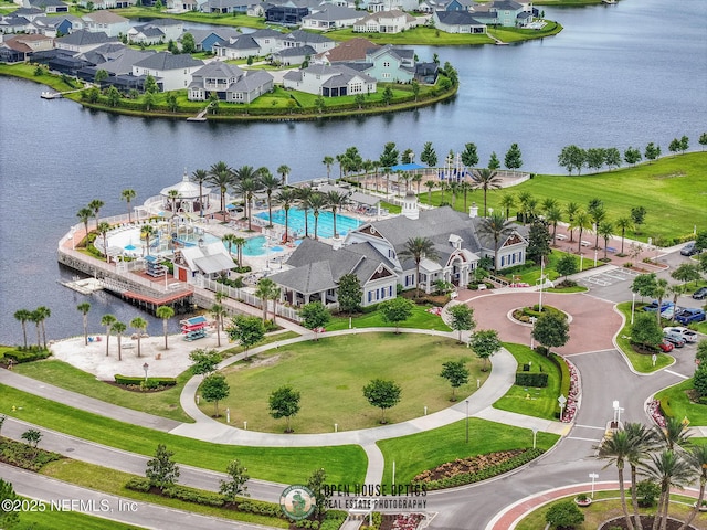 105 Awlleaf Ct, Saint Augustine, FL 32095 - aerial view of residential area with a large body of water
