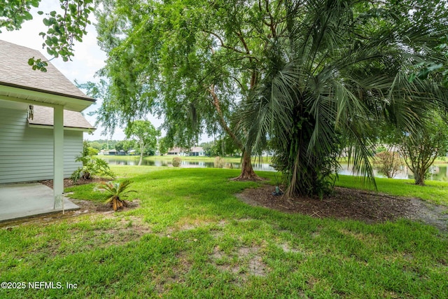 1608 Rustling Dr, Fleming Island, FL 32003 - view of green lawn with a water view