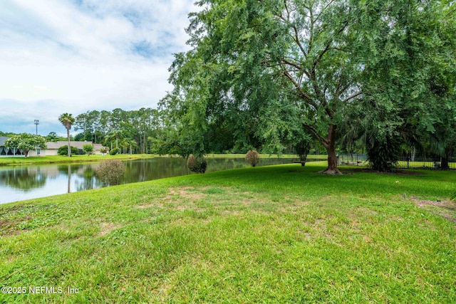 1608 Rustling Dr, Fleming Island, FL 32003 - view of yard with a water view