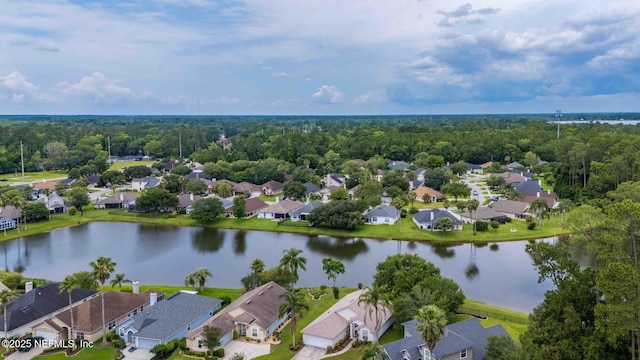 1608 Rustling Dr, Fleming Island, FL 32003 - aerial perspective of suburban area featuring a nearby body of water