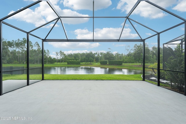 68 Briar Ridge Ct, Ponte Vedra, FL 32081 - view of patio with a water view and a lanai