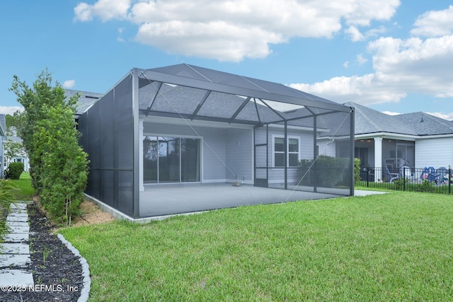 68 Briar Ridge Ct, Ponte Vedra, FL 32081 - rear view of property featuring a patio area and glass enclosure