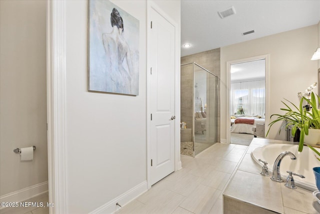 37 Permit Ct, Saint Augustine, FL 32092 - full bath featuring a stall shower, ensuite bath, and vanity
