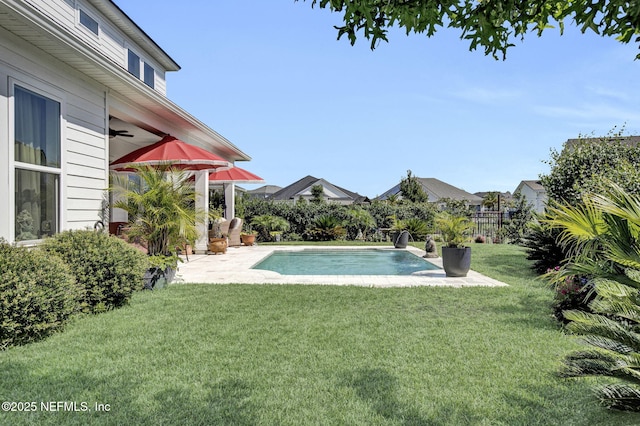 37 Permit Ct, Saint Augustine, FL 32092 - view of swimming pool featuring a patio and a fenced backyard