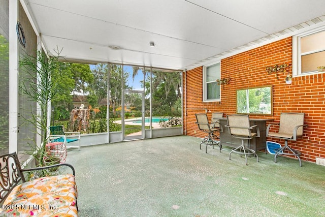 433 W 70th St, Jacksonville, FL 32208 - view of sunroom