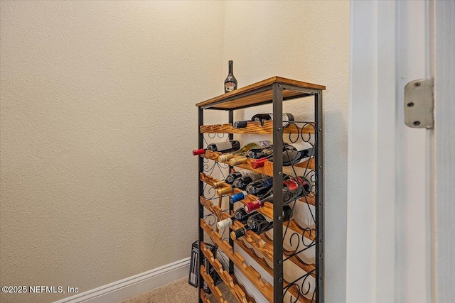 795 Shetland Dr, Saint Johns, FL 32259 - wine cellar with baseboards and carpet