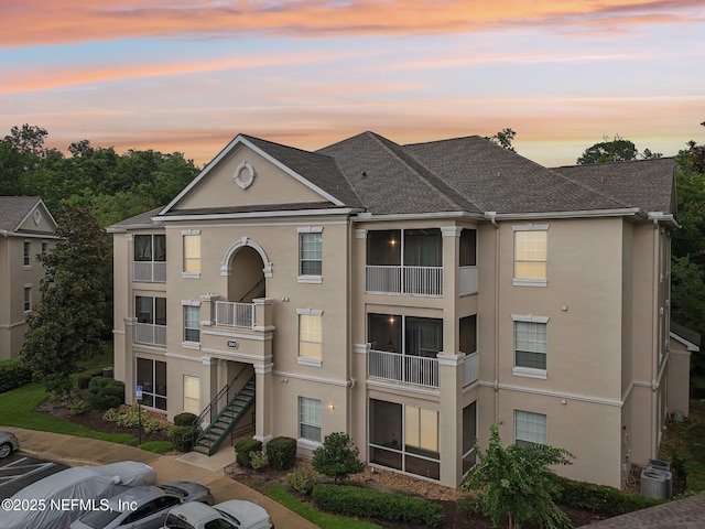 8601 Beach Blvd Unit 507, Jacksonville, FL 32216 - view of property with central AC unit