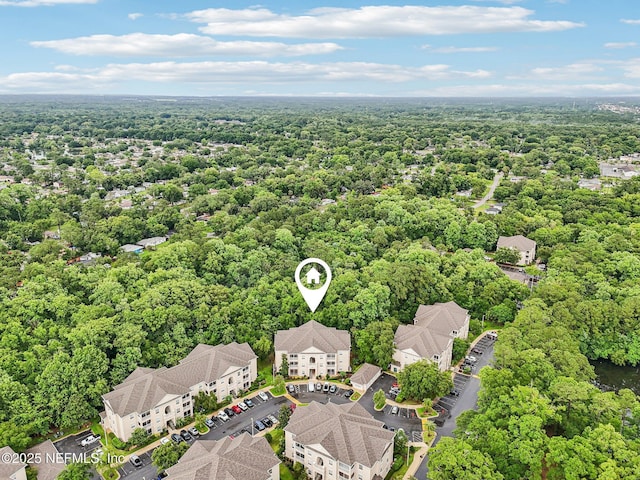 8601 Beach Blvd Unit 507, Jacksonville, FL 32216 - aerial view of a heavily wooded area