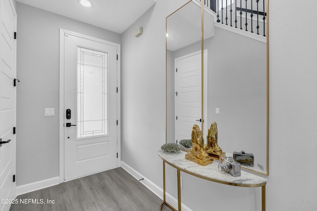 194 Napo Way, Saint Johns, FL 32259 - entryway featuring wood finished floors and recessed lighting