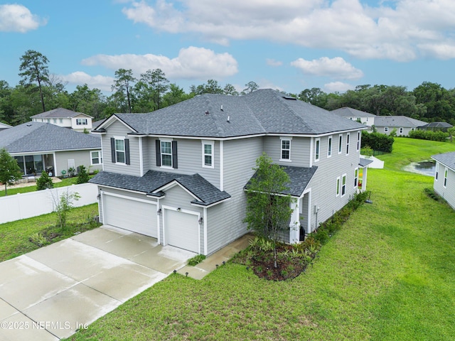 194 Napo Way, Saint Johns, FL 32259 - view of front of property with a garage, driveway, roof with shingles, and a residential view